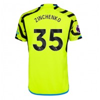 Camiseta Arsenal Oleksandr Zinchenko #35 Visitante Equipación 2023-24 manga corta